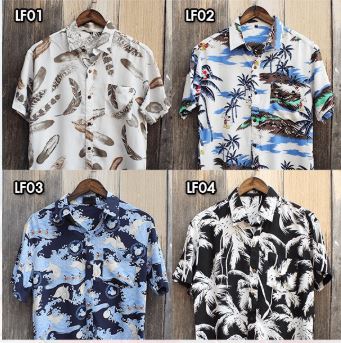 เสื้อฮาวาย Lost & Found XL รอบอกประมาณ 44” ยาวประมาณ  28”